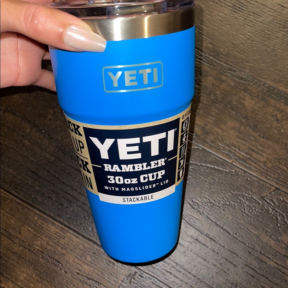 YETI Blue Rambler 30oz Cup